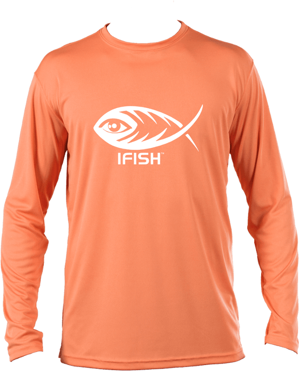 Long Sleeve Performance Shirt - Citrus - iFISH Apparel