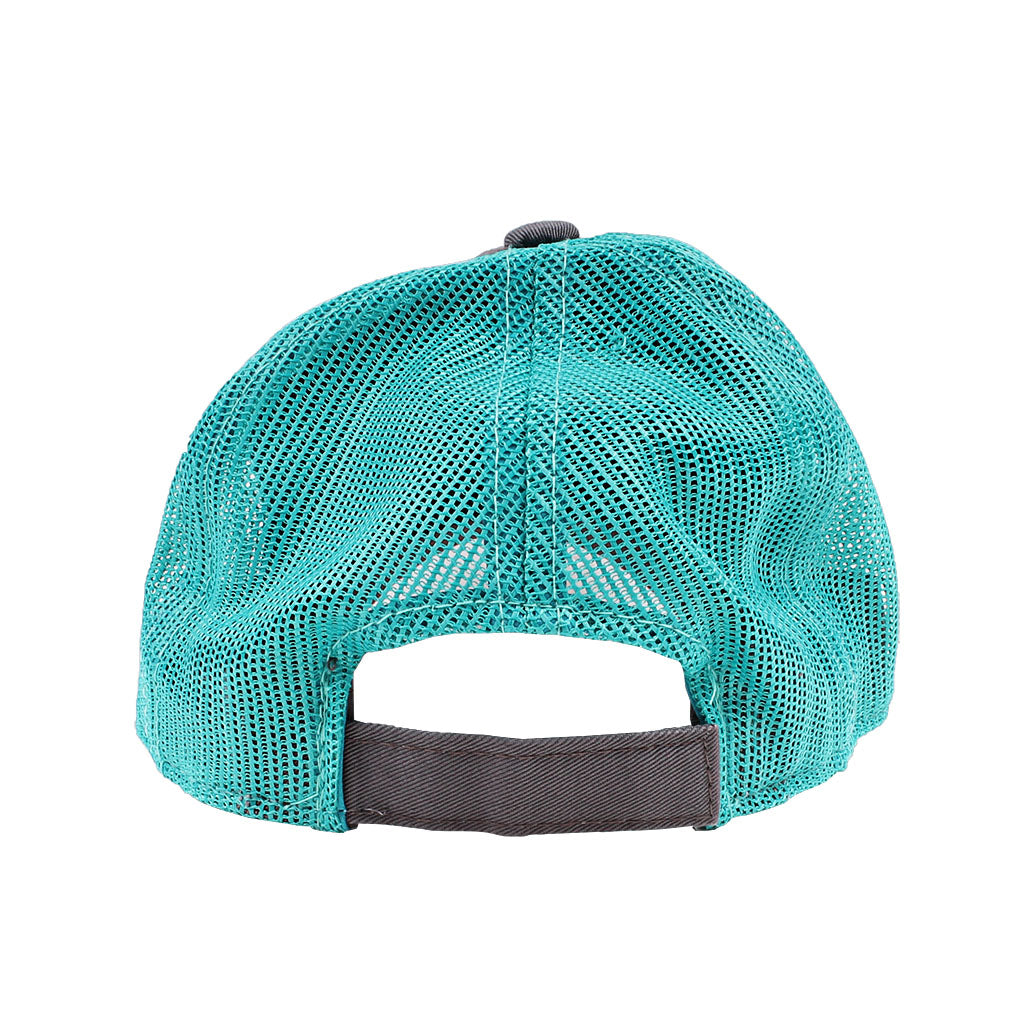 iFish Unstructured Mesh-Back Trucker Logo Hat - iFISH Apparel