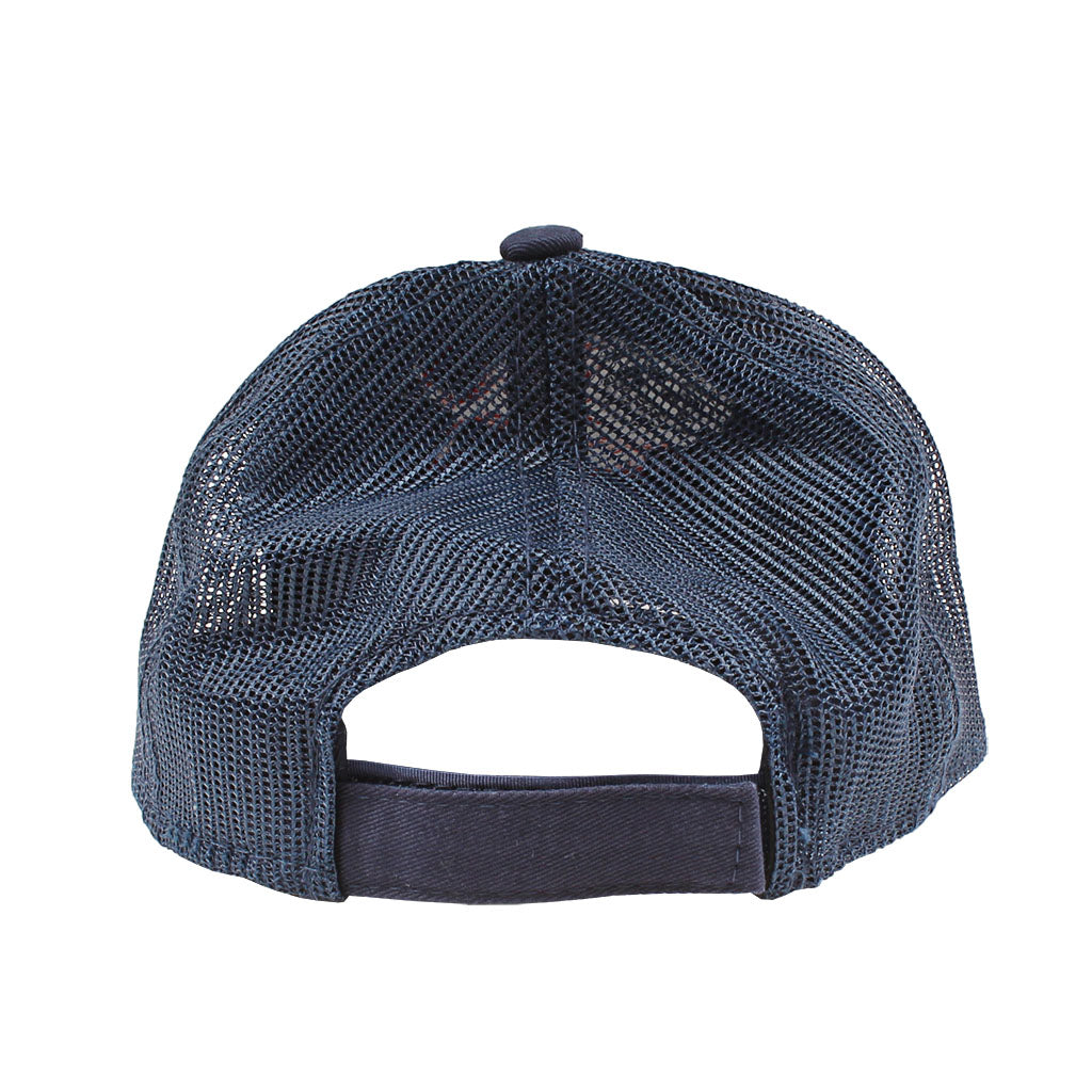 USA Logo Unstructured Mesh-Back Trucker Hat