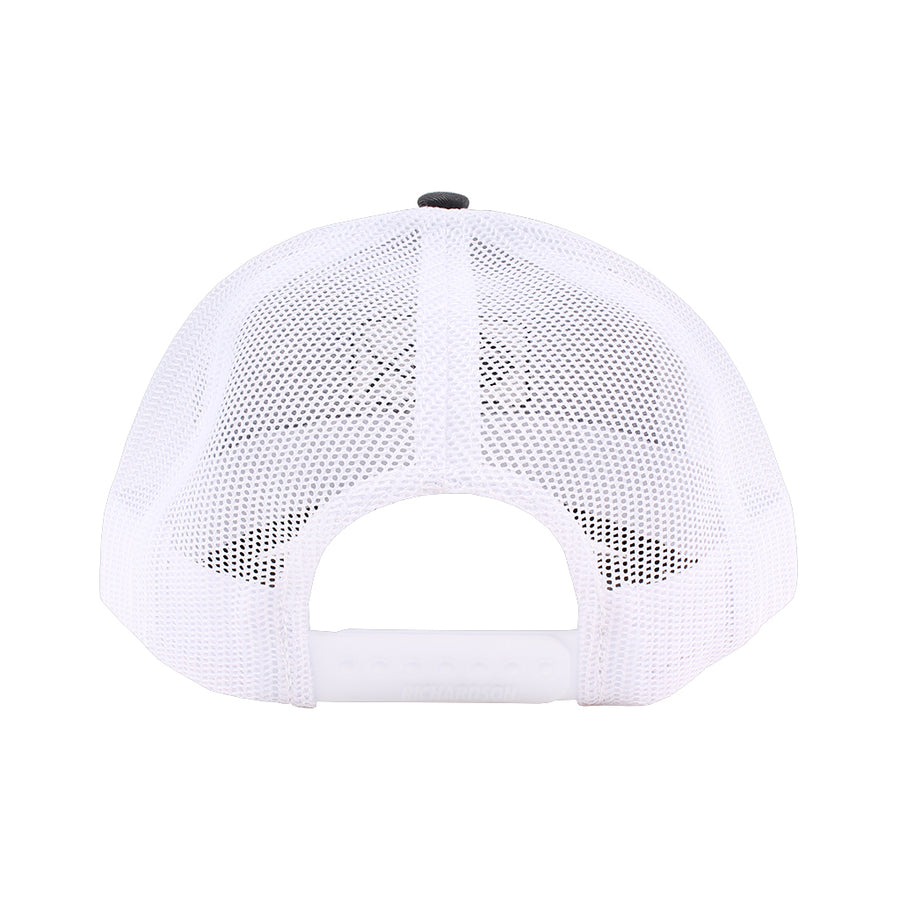 iFish Rectangle Logo Patched Mesh-Back Trucker Hat