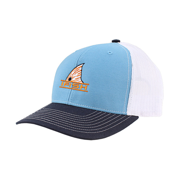 The Fin Patched Mesh-Back Trucker Hat